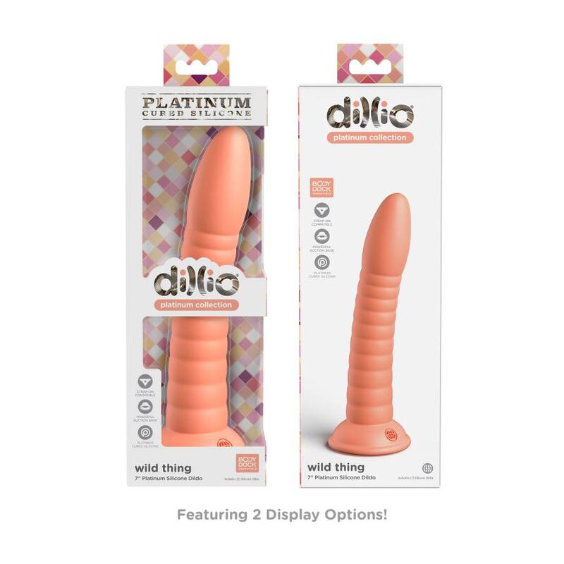 DILLIO - CHOSE SAUVAGE 17,78 CM ORANGE - Sensualia