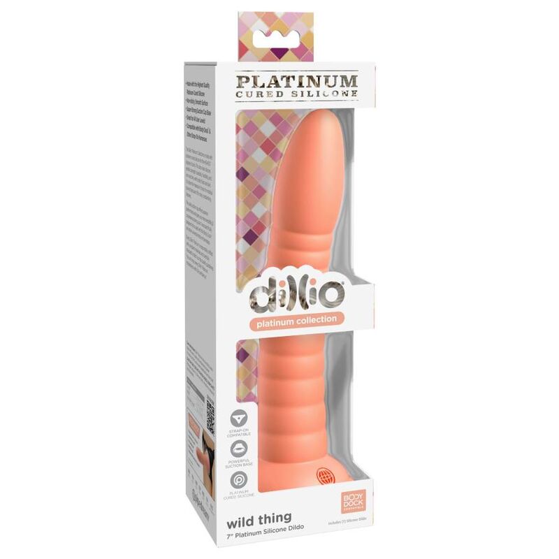DILLIO - CHOSE SAUVAGE 17,78 CM ORANGE - Sensualia