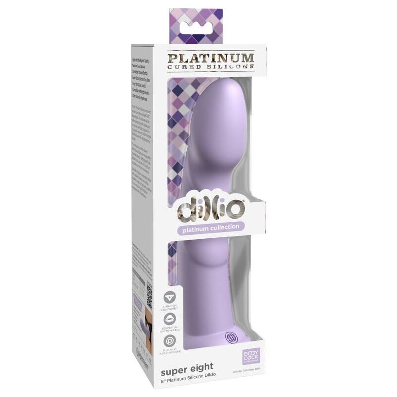 DILLIO - SUPER EIGHT 20,32 CM VIOLET - Sensualia