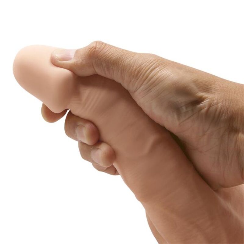 BAILE - BELLE RENCONTRE BAHAMUT GODE RÉALISTE FLEXIBLE 21.8 CM NATUREL - Sensualia