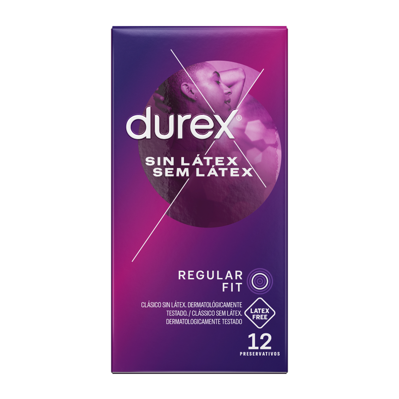 DUREX - PRÉSERVATIFS SANS LATEX 12 UNITÉS - Sensualia