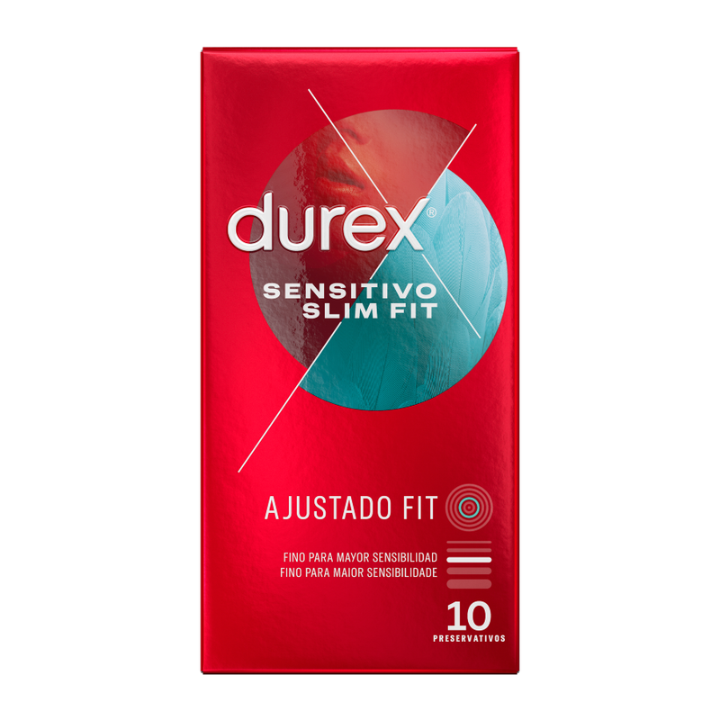 DUREX - SENSITIVO SLIM FIT 10 UNITÉS - Sensualia