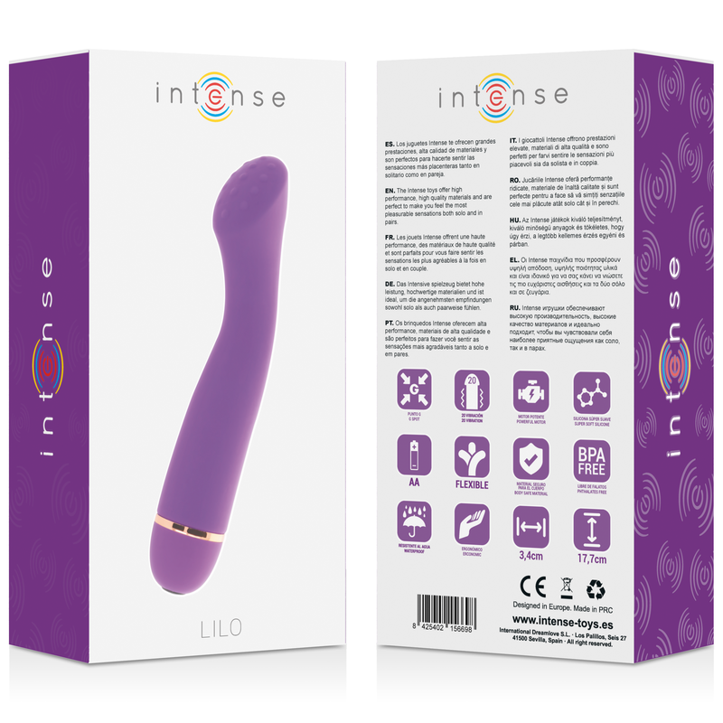 INTENSE - LILO 20 VITESSES SILICONE LILA - Sensualia