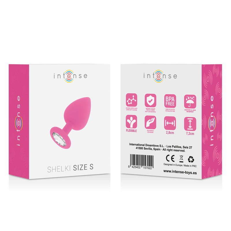 INTENSE - PLUG ANAL SHELKI S FUCHSIA - Sensualia