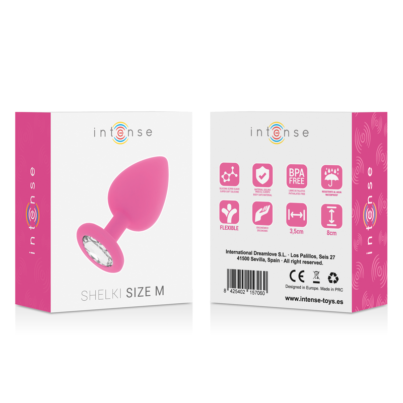 INTENSE - PLUG ANAL SHELKI M FUCHSIA - Sensualia
