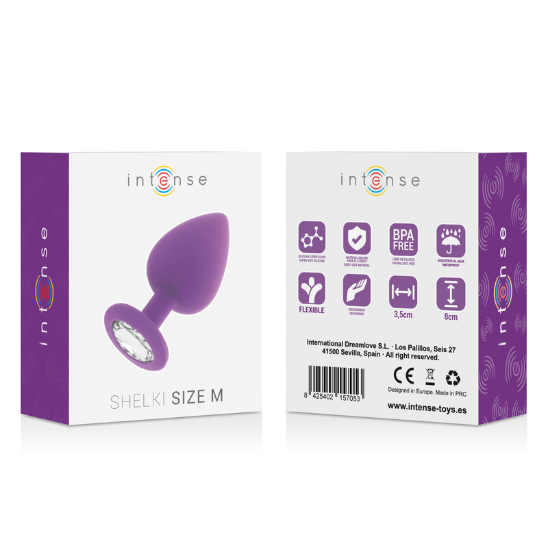 INTENSE - PLUG ANAL SHELKI M LILAS - Sensualia