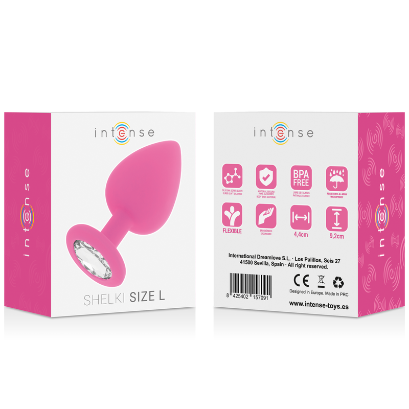 INTENSE - PLUG ANAL SHELKI L FUCHSIA - Sensualia