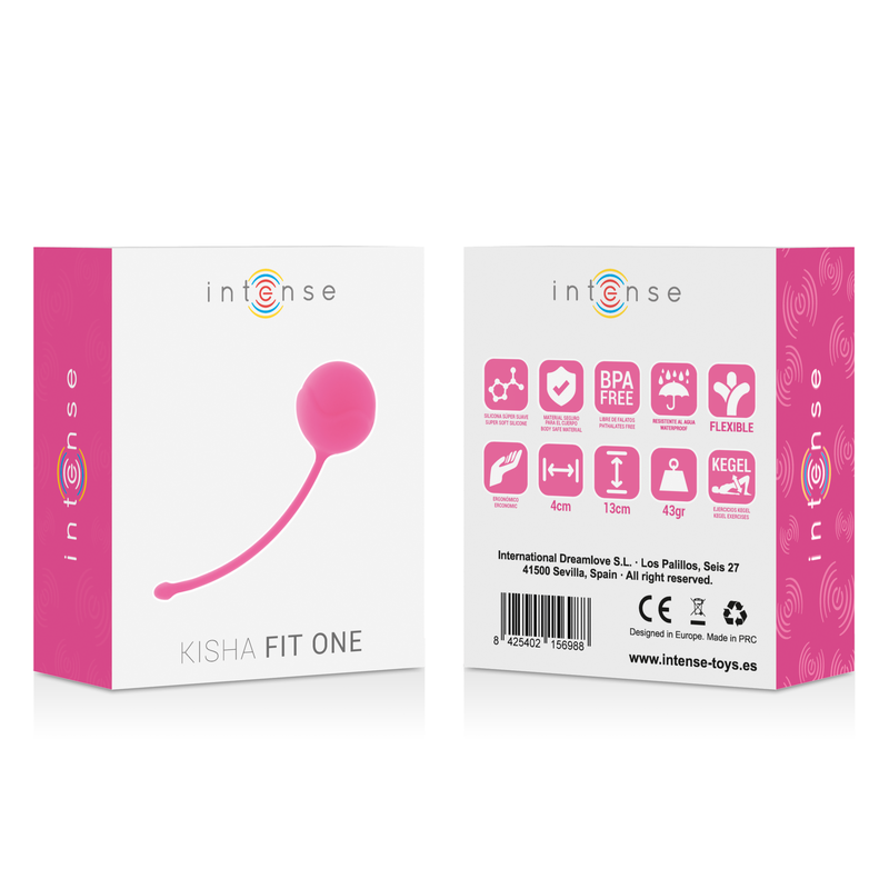 INTENSE - KISHA FIT ONE SILICONE KEGEL FUCHSIA - Sensualia