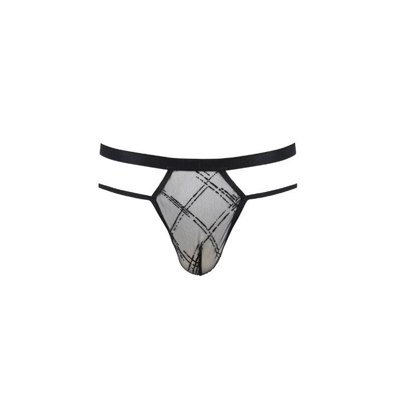 PASSION - 029 TANGA COLLIN NEGRO S/M - Sensualia