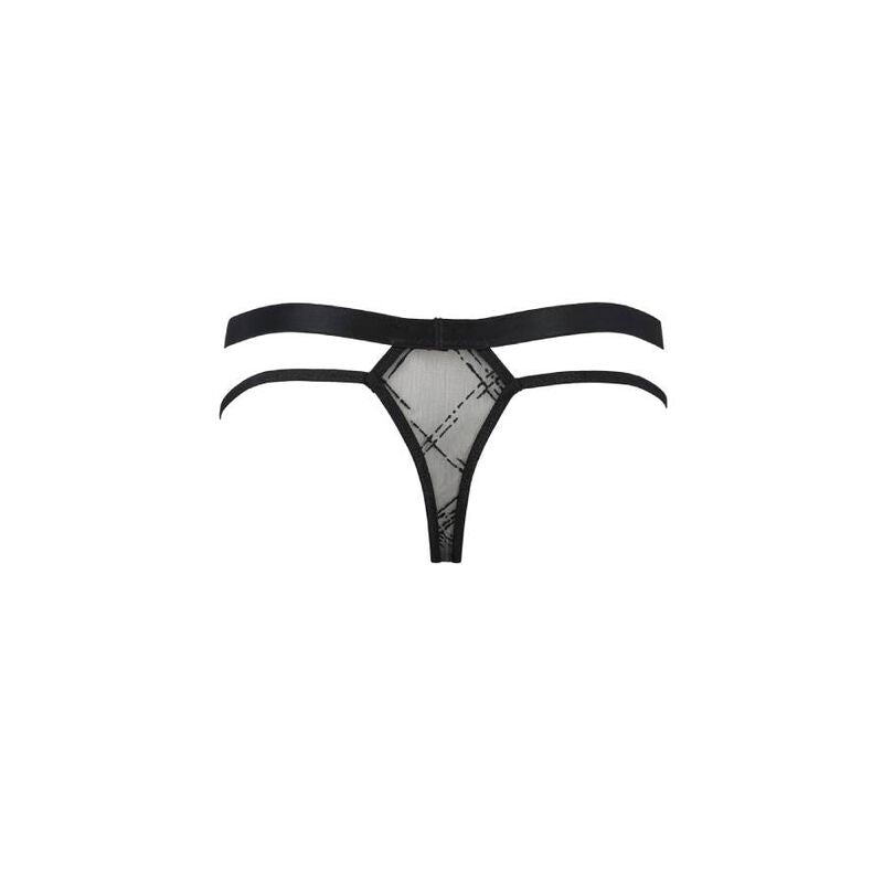 PASSION - 029 TANGA COLLIN NEGRO S/M - Sensualia
