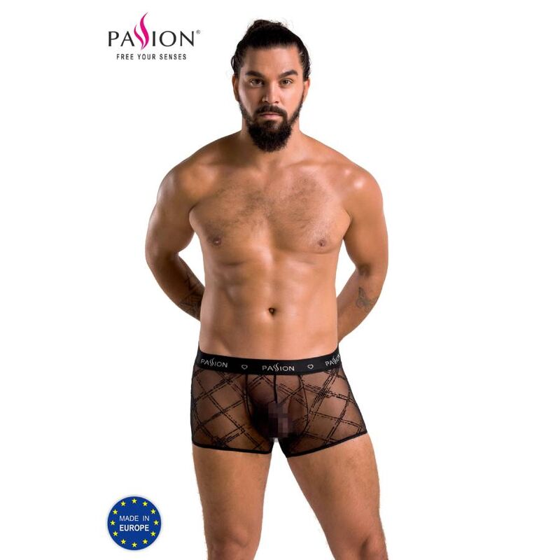 PASSION - 032 SHORT JAMES NEGRO S/M - Sensualia