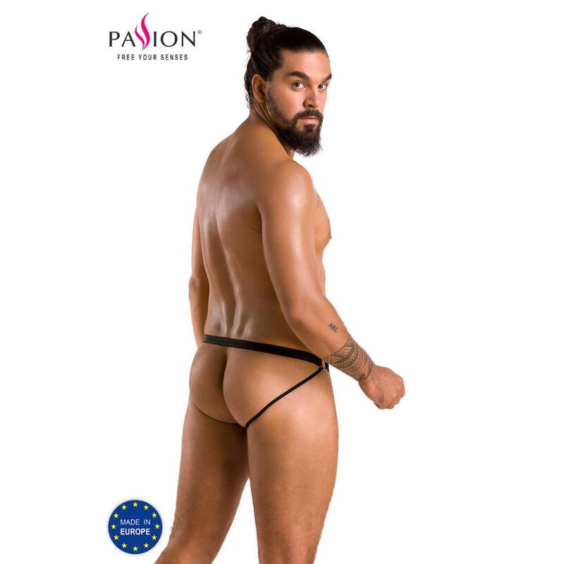 PASSION - 034 SLIP OPEN LUKE NEGRO L/XL - Sensualia