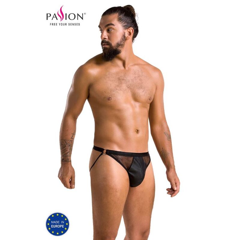 PASSION - 034 SLIP OPEN LUKE NEGRO L/XL - Sensualia