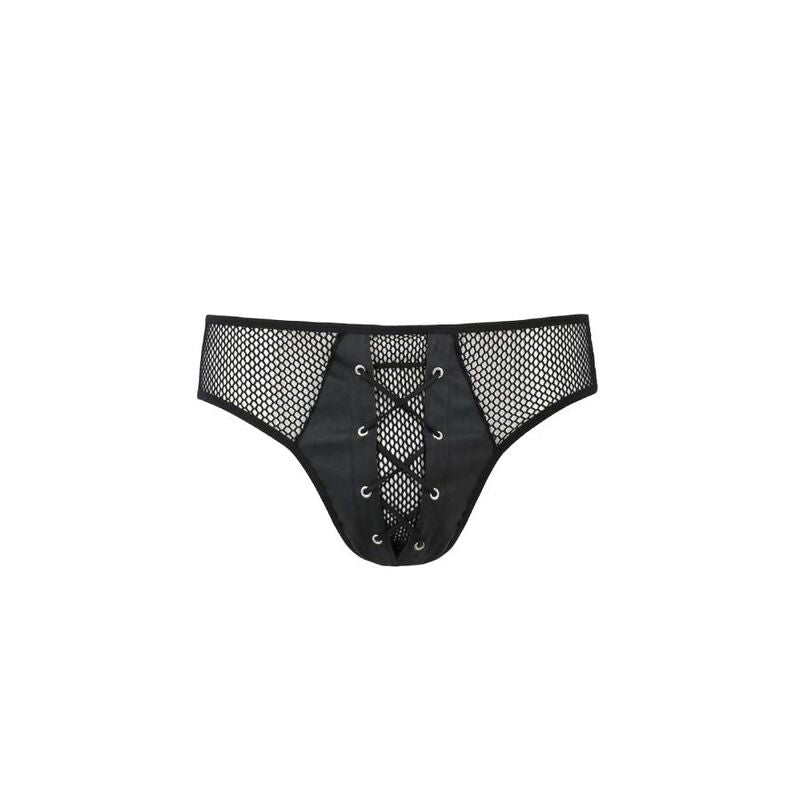 PASSION - 035 SLIP RICHARD NEGRO S/M - Sensualia