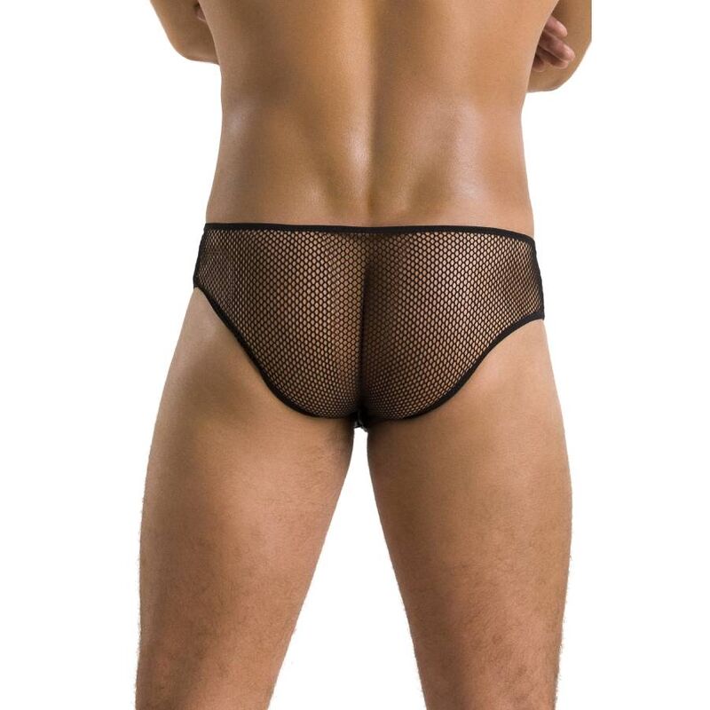 PASSION - 035 SLIP RICHARD NEGRO S/M - Sensualia