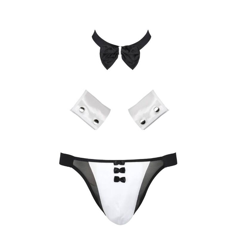 PASSION - 036 SLIP ALFROJO NOIR L/XL - Sensualia