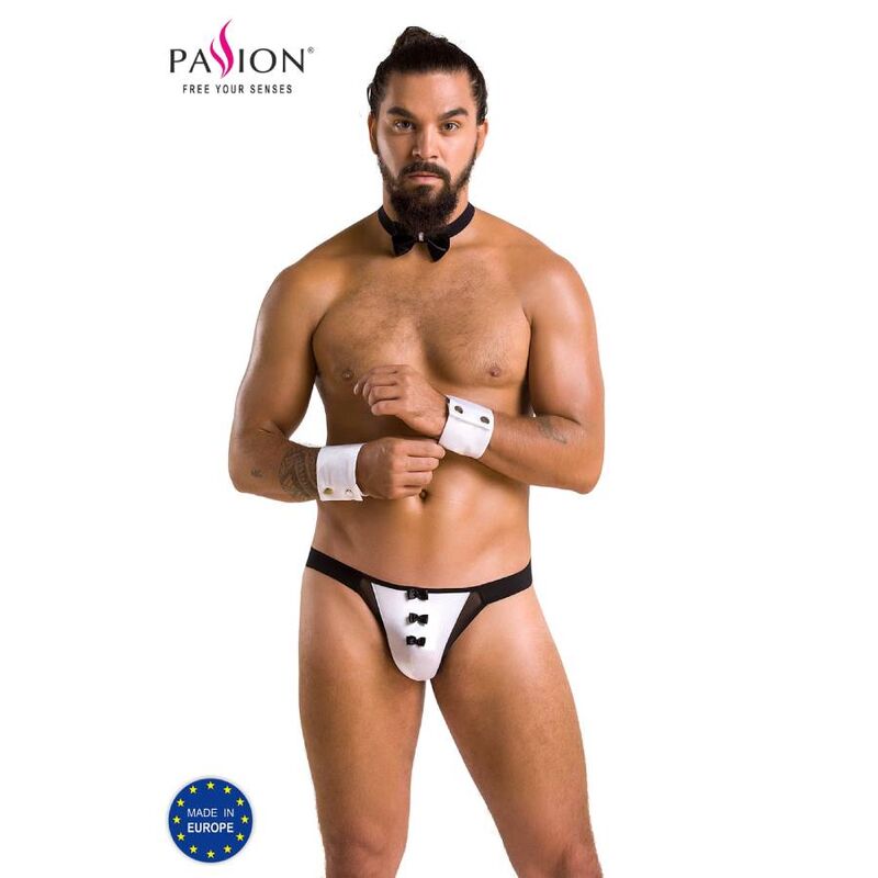 PASSION - 036 SLIP ALFROJO NOIR L/XL - Sensualia