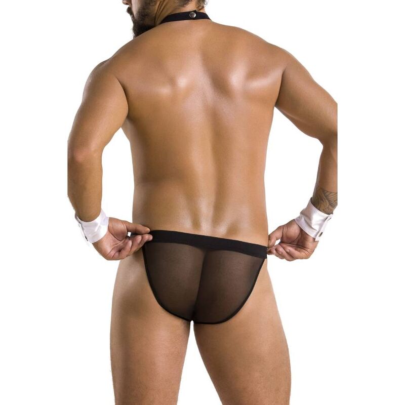 PASSION - 036 SLIP ALFROJO NOIR L/XL - Sensualia