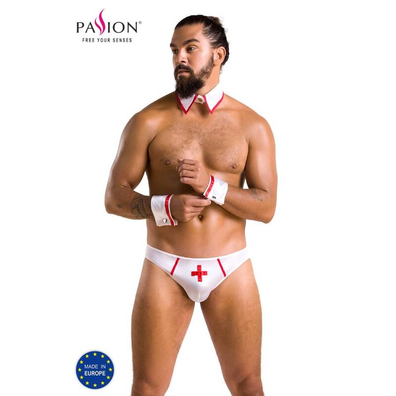 PASSION - 037 SLIP GREGORY BLANCO L/XL - Sensualia