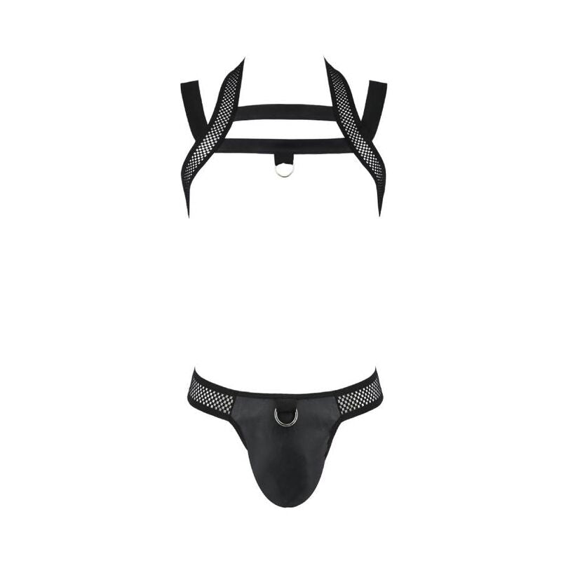 PASSION - 043 SET JACOB NEGRO L/XL - Sensualia