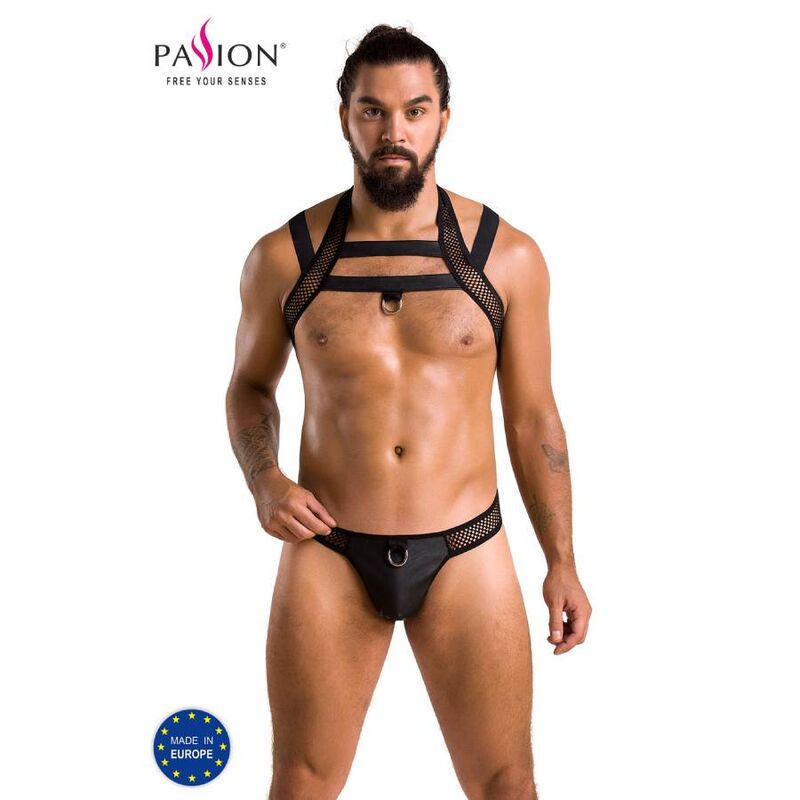 PASSION - 043 SET JACOB NEGRO L/XL - Sensualia