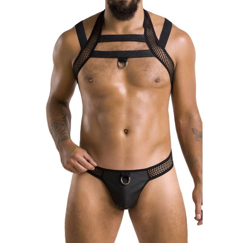 PASSION - 043 SET JACOB NEGRO L/XL - Sensualia