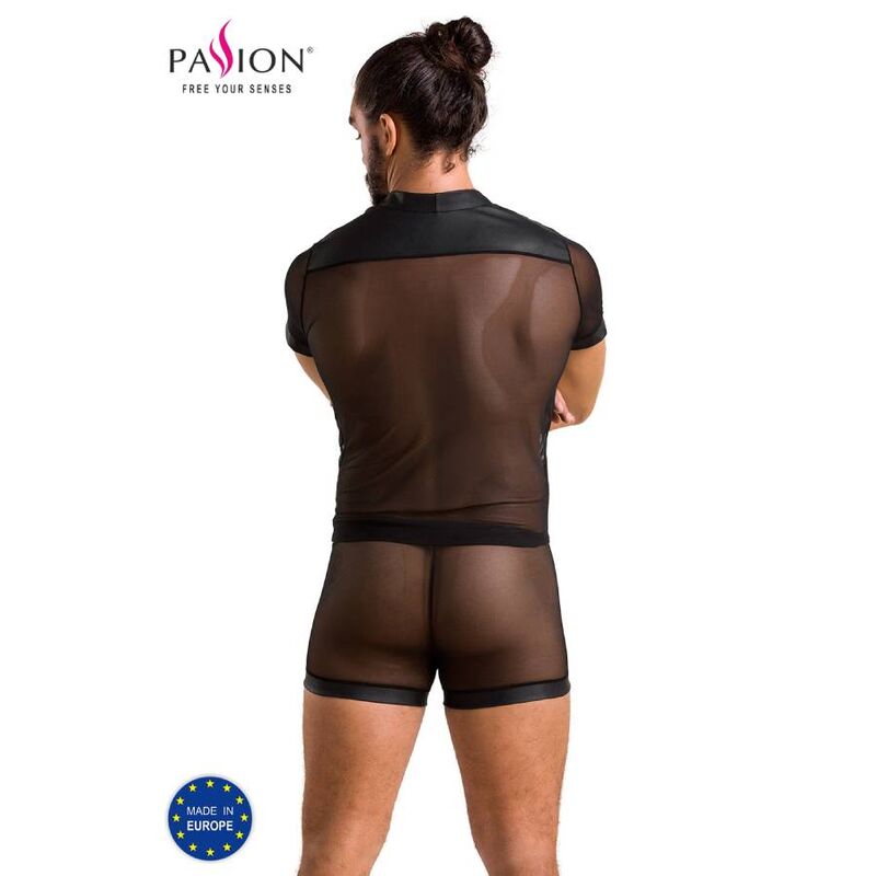 PASSION - 052 SET MICHAEL NEGRO S/M - Sensualia