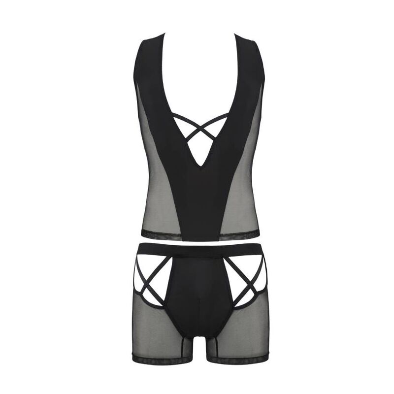 PASSION - 054 ENSEMBLE OSCAR NOIR S/M - Sensualia