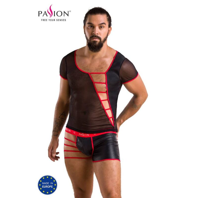 PASSION - 055 ENSEMBLE MARK NOIR S/M - Sensualia