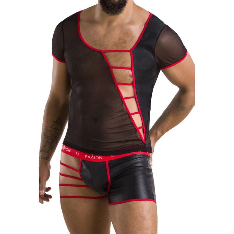 PASSION - 055 ENSEMBLE MARK NOIR S/M - Sensualia
