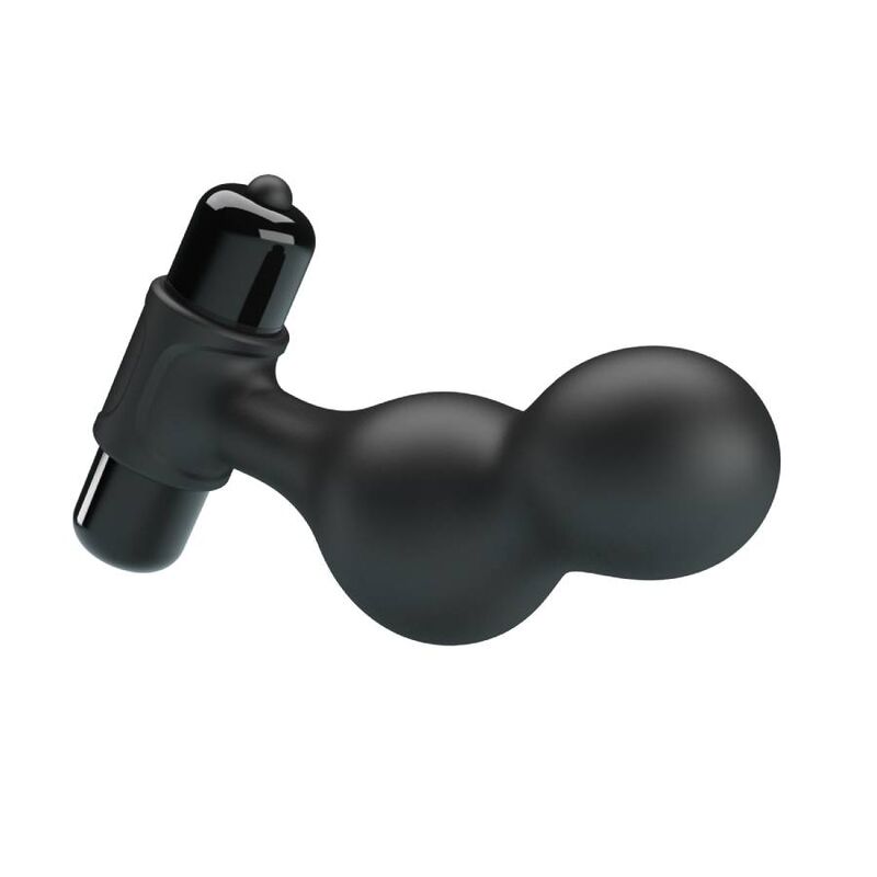 MR PLAY - PLUG ANAL VIBRATEUR EN SILICONE NOIR - Sensualia