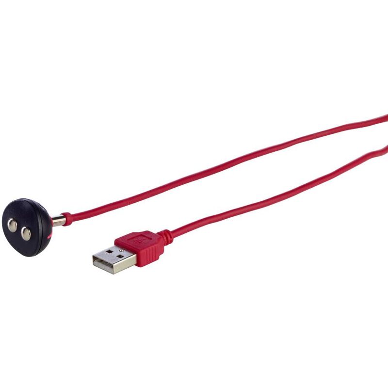 FUN FACTORY - CHARGEUR MAGNÉTIQUE USB ROUGE - Sensualia