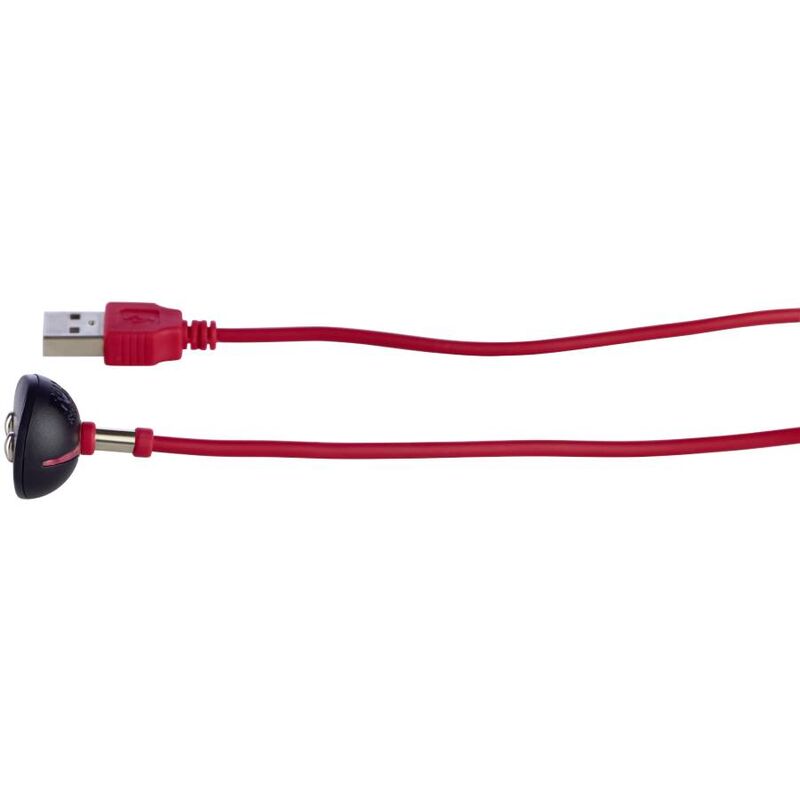 FUN FACTORY - CHARGEUR MAGNÉTIQUE USB ROUGE - Sensualia