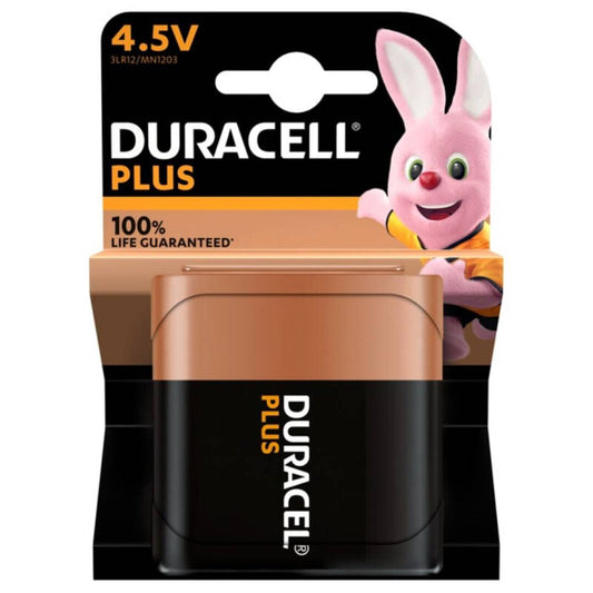 DURACELL - PILE ALCALINE PLUS POWER 100 4,5 V 3LR12 BLISTER*1 - Sensualia