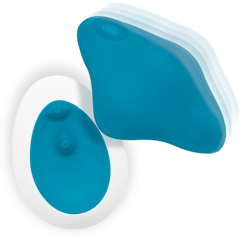 INTENSE - SAMANTHA PANTIE TÉLÉCOMMANDE BLEU - Sensualia