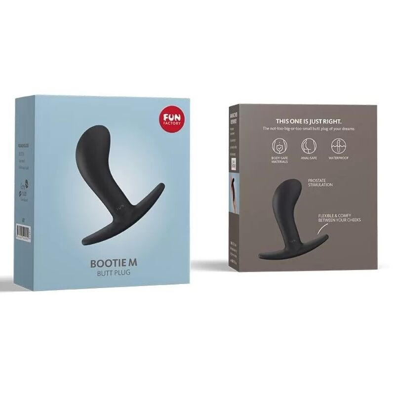 FUN FACTORY - BOOTIE PLUG ANAL MOYEN NOIR - Sensualia
