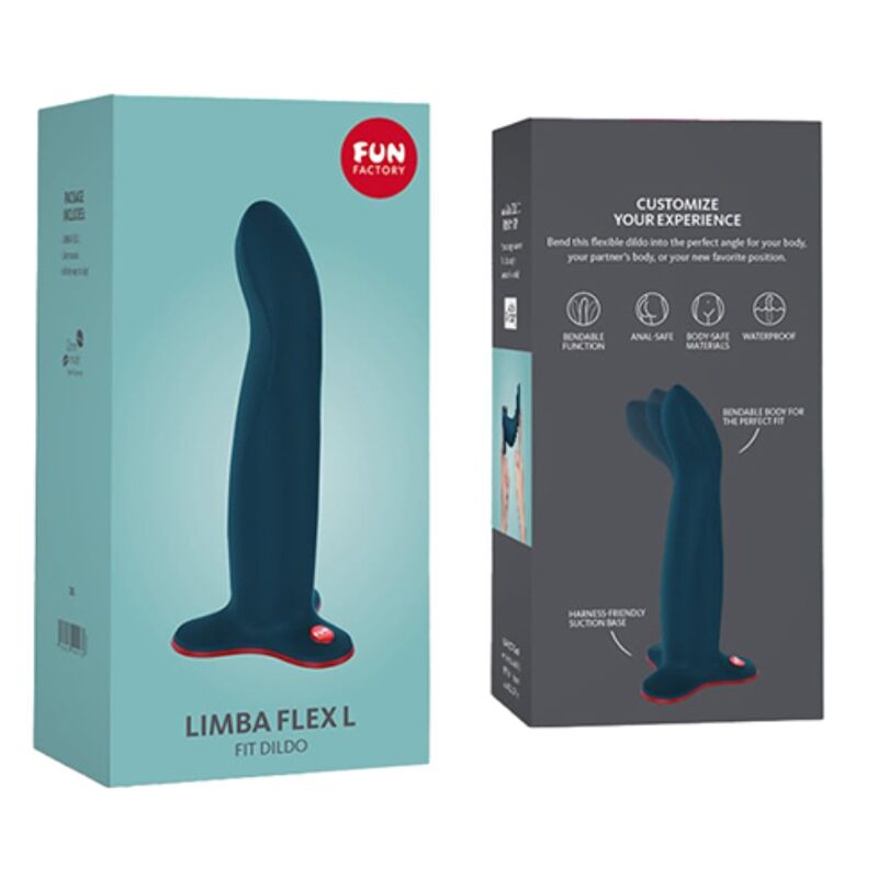 FUN FACTORY - LIMBA FLEX L VELOURS BLEU - Sensualia