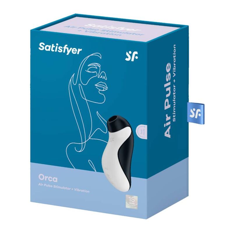 SATISFYER - STIMULATEUR + VIBRATION ORCA - Sensualia