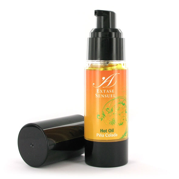 EXTASE SENSUAL - HUILE STIMULANTE DE CHALEUR PIÑA COLADA 30 ML - Sensualia