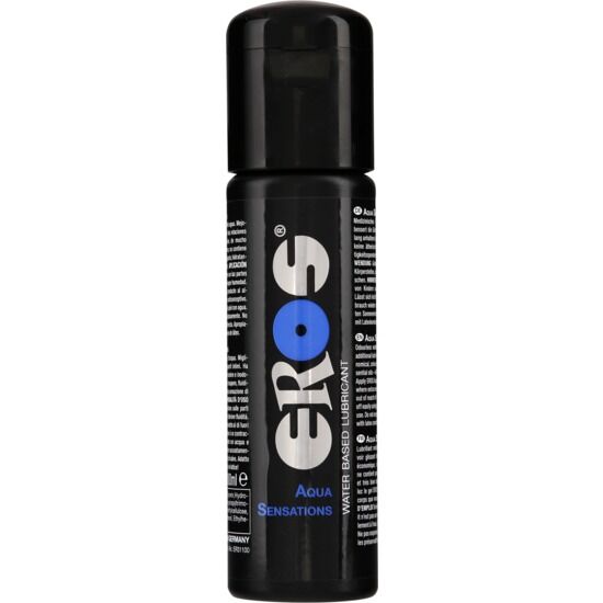 EROS - LUBRIFIANT BASE D'EAU AQUA SENSATIONS 100 ML - Sensualia