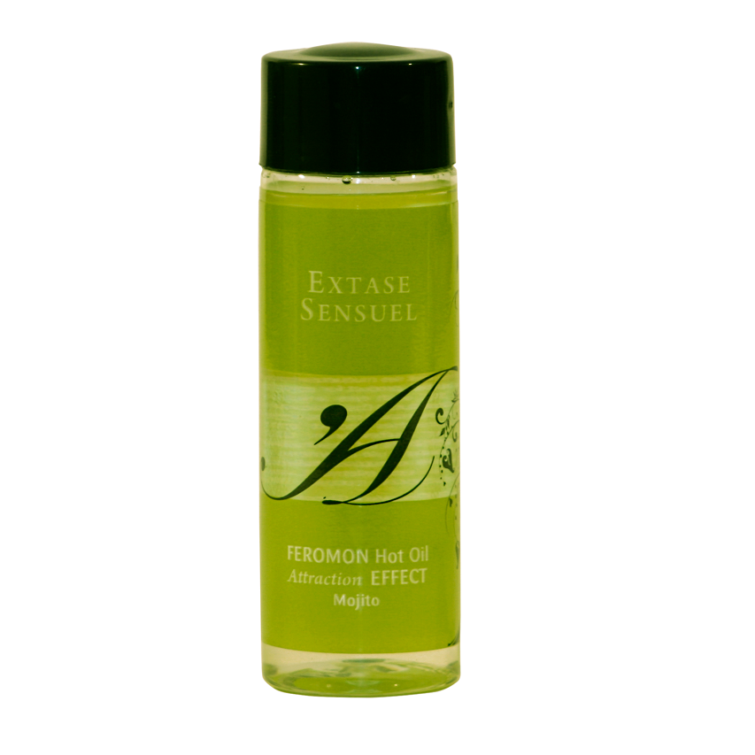 EXTASE SENSUAL - HUILE DE MASSAGE EFFET THERMIQUE AUX PHÉROMONES DE MOJITO 100 ML - Sensualia
