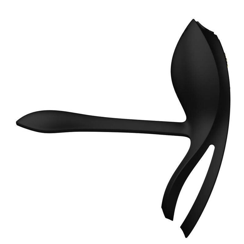 ZALO - BAGUE VIBRANTE COUPLES BAYEK NOIR - Sensualia
