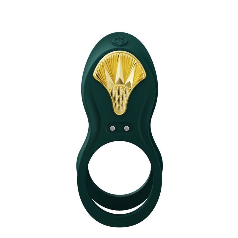ZALO - BAGUE VIBRANTE COUPLES BAYEK VERTE - Sensualia