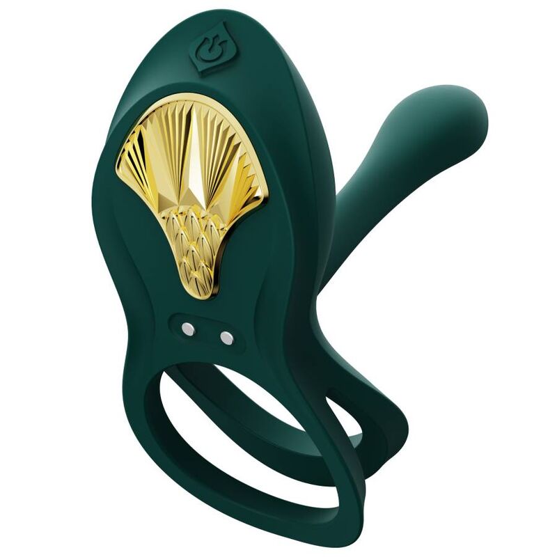 ZALO - BAGUE VIBRANTE COUPLES BAYEK VERTE - Sensualia