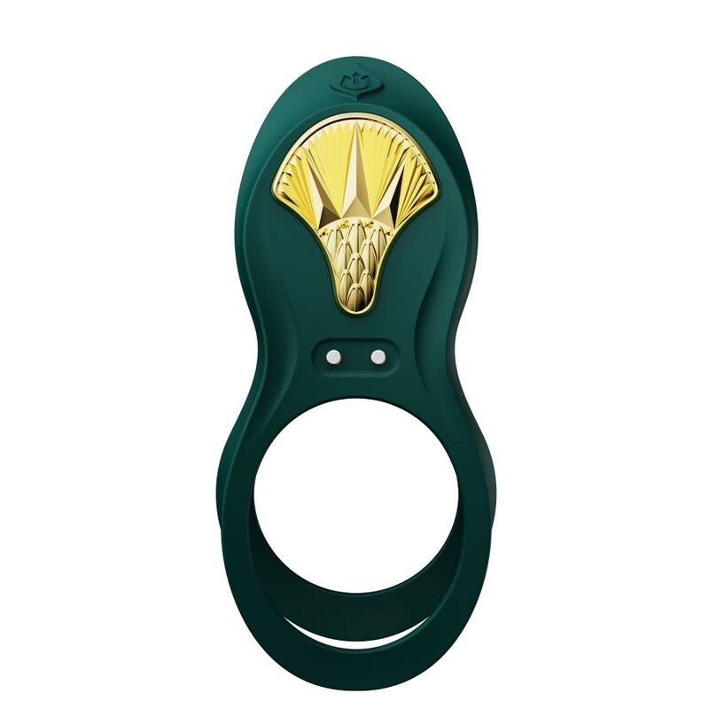 ZALO - BAGUE VIBRANTE COUPLES BAYEK VERTE - Sensualia