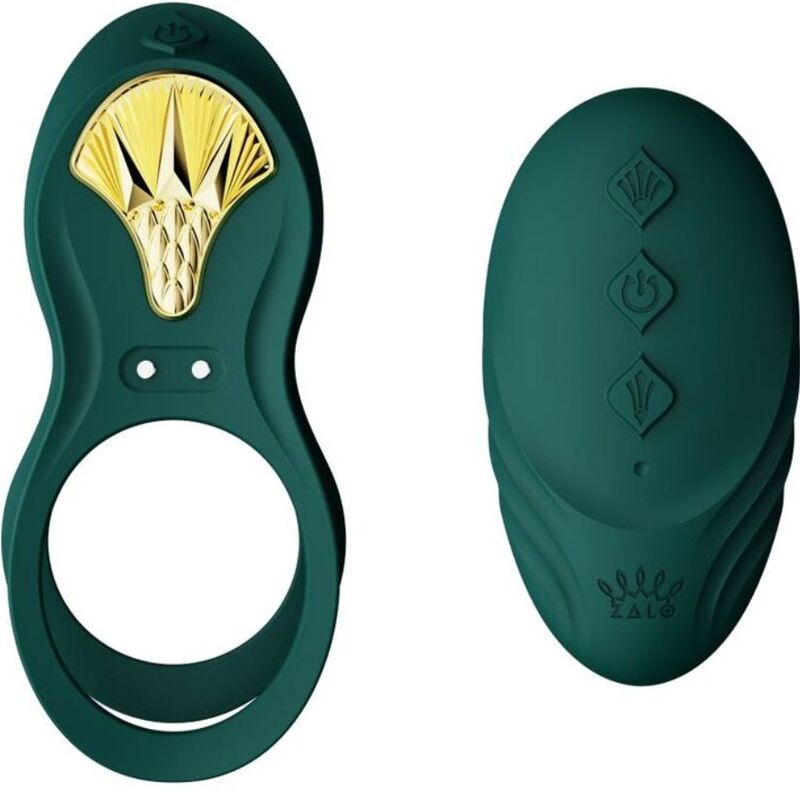 ZALO - BAGUE VIBRANTE COUPLES BAYEK VERTE - Sensualia
