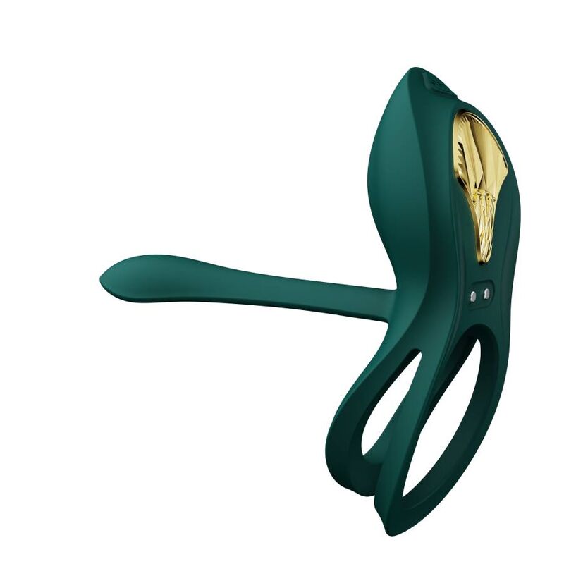 ZALO - BAGUE VIBRANTE COUPLES BAYEK VERTE - Sensualia