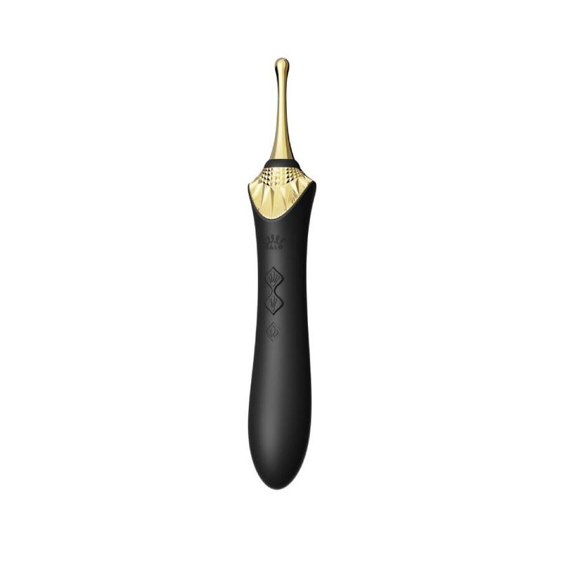 ZALO - BESS 2 CLITORAL MASSAGER BLACK - Sensualia