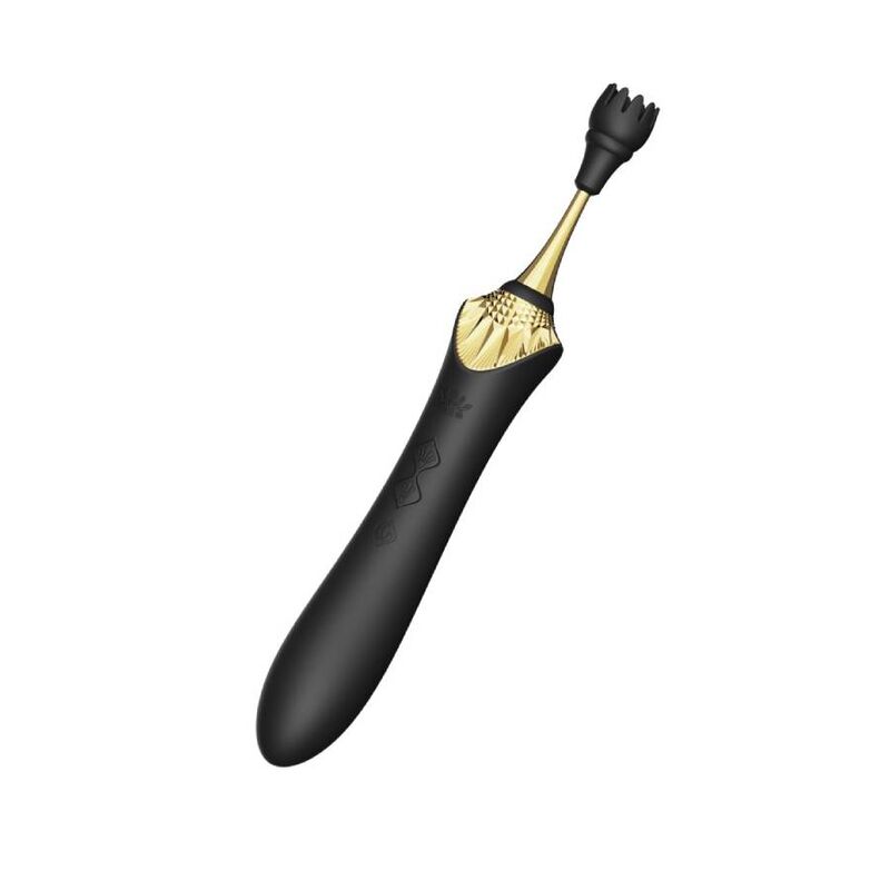 ZALO - BESS 2 CLITORAL MASSAGER BLACK - Sensualia