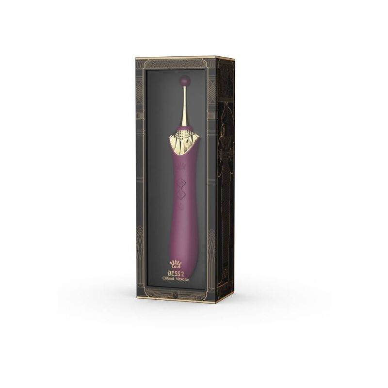 ZALO - BESS 2 CLITORAL MASSAGER PURPLE - Sensualia